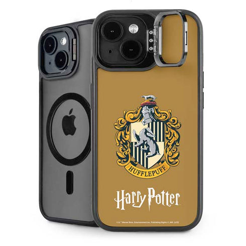 Wizarding World Harry Potter Hufflepuff House Crest iPhone 15 Kickstand Case